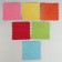 Set of stickers from EVA "Square", 6 pcs., Mix color