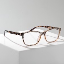 GAS GA0466 (color: C3 Black print, brown; diopter: +1; tint: no)