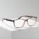 GAS GA0466 (color: C3 Black print, brown; diopter: +1; tint: no)