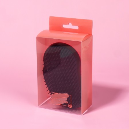 Massage comb, 7.5 × 12.5 cm, PVC box, color mix-6