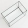 Aquarium "rectangular" with a lid, 30 liters, 40 x 23 x 32/37 cm, black