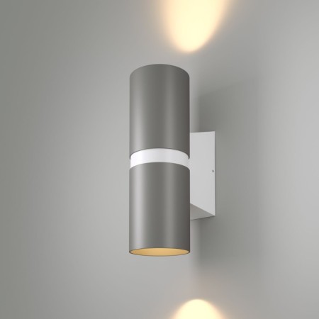 Architectural backlight Elektrostandard, Liberty Led 10 W, 130x90x252 mm, IP54, gray color with white-1