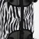 Case for a suitcase 24 ", white/black color