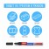 Marker-color (lacquer) 4.0 Brauberg Extra, reinforced nitro-base, alum, black 151979