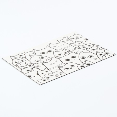 Magnet coloring reusable "cats", 14.8 × 21 cm-2