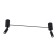 Stitch Arte Lamp Rasalas A2219PL-2BK, LED, 26 W, 63x9x19 cm, 1300 lm, black