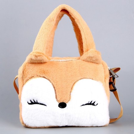 Children's bag with a fox handle, 20x15x5cm-1