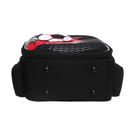 Frame backpack 36 x 28 x 20 cm, Grizzly, black/red-5