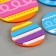 A set of stickers from EVA "Easter eggs", 10 pcs.
