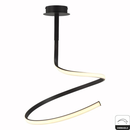 Ceiling chandelier Mantra Nur, LED, 2400LM, 2800K, 640 mm, brown color-2