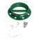 The Donka set is equipped, round, with cargo, fishing line, hook 2 pcs., 50 m, 73 g