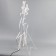Neon figure "Silver hoof", 55 × 92 cm, 672 LED, 220 V, glow warm white