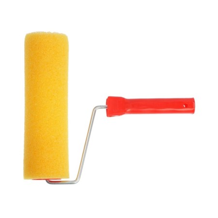 Roller scrap, "rustle", foam, 230 mm, handle d = 6 mm, d = 80 mm-1