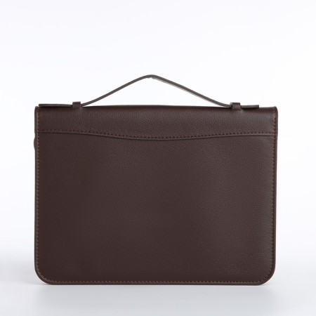 Folder for documents, a5, brown color-4