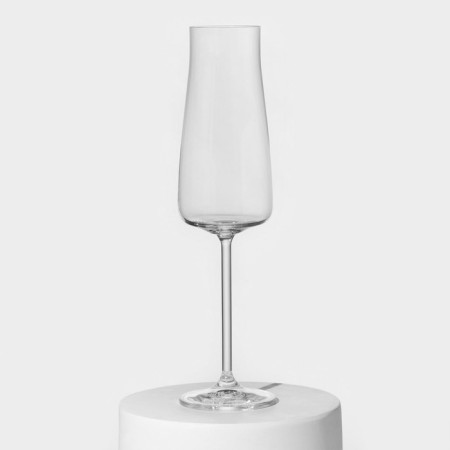 A set of glasses for champagne Alex, glass, 210 ml, 6 pcs-1