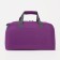 Sports bag with lightning, 2 outer pockets, lilac color