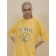 Female dress, size m, yellow color