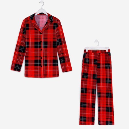 Pajama men's kaftan "Christmas" R.56-7