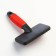 Pucumor "RIF" without drops with a rubber pen, medium, 10 x 14 cm, black-red