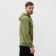 Men's sweatshirt with a hood Mist Men’s Casual Size 50, Green