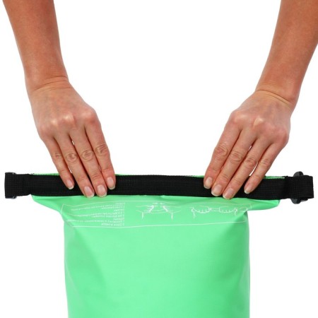 Yugana a herringle, PVC, waterproof 5 liters, one belt, green-10