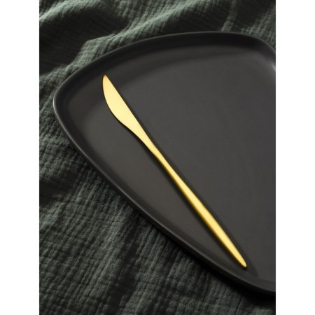 Stainless steel knife Magistro "Osska Basis", length 23 cm, gold color