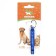 Whistle with adjustable tonality, 7.6 x 1.2 cm, blue