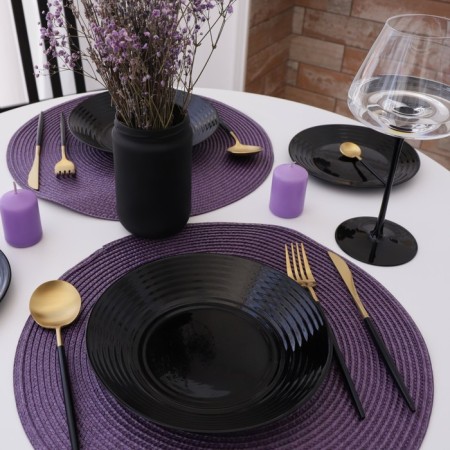 Serving shade "Classic", color violet, d 38 cm-3