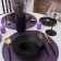 Serving shade "Classic", color violet, d 38 cm