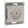 SEG SE GLOSSA, 16 A, 250 V, built -in, without salary, IP20, beige, GSL000241