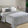 Plaid luminous 180x200 cm "monogram", Velsoft 260g/m