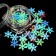 Sequins for decor "snowflakes", multi -colored