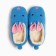 Women's slippers, blue color, size 35