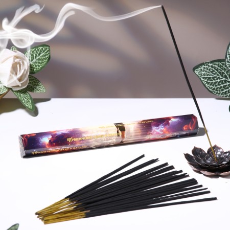 Incense "Attracting good luck in the career", 20 pcs in the package, hexagon