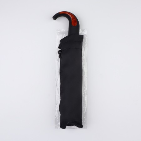 Automatic "Eleganes" umbrella, 3 additions, 8 spokes, r = 47 cm, black color-4