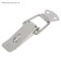 Castle Castle on the box Z04, 7.5 cm, stainless steel, 4 pcs TMP