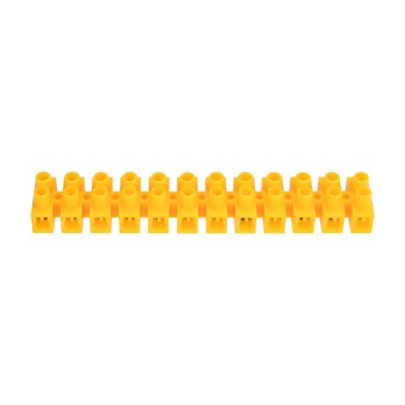 Klement screw block KV-10 4-10, current 10 A, polypropylene yellow rexant (10 pcs.-2