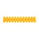 Klement screw block KV-10 4-10, current 10 A, polypropylene yellow rexant (10 pcs.