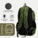 Male backpack, lightning department, 3 outer pockets, “ZFTS”, camouflage color/hack