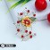 Book "Rosehip flowers", colored in silver