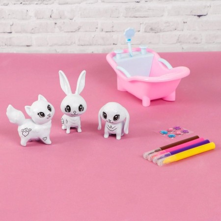 Set for creativity toys-painting "cat, bunny"-1
