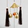 Wind Music Metal "dolphins" 4 bells 52x12.5x2.7 cm