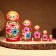 Matryoshka 5-doll "Aphrodite", 14-15 cm