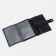 Male purse on 3 in 1 button for auto documents and passports, for cards, for coins, black color