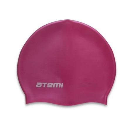 ATEMI SC104 swimming cap, silicone, cherry color-5