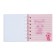 Notebook Gift Book on the crest 80l, line, color block, PVC Cat cover 3D (10x10.5cm) 10539