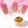 Pital for decor, golden color