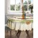 The tablecloth "Christmas Ease", Round, Saten, D = 150 cm