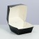 Packaging for burgers, black, 11 x 11 x 11 cm set 5 pcs