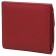 Nice wallet, matte leather, red color